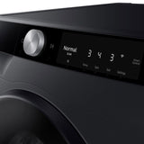 Samsung 6000 Series 24 in. 2.9 cu ft. Black Compact Front Load Washer with SmartDial Control