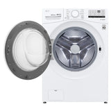 LG Laundry Bundle 5.2 cu ft. Front Load Washer and 7.4 cu ft. Electric Dryer with Stacking Kit