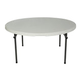 Lifetime Commercial 152.4 cm (60 in.) 15 Round Tables with 1 Table Cart