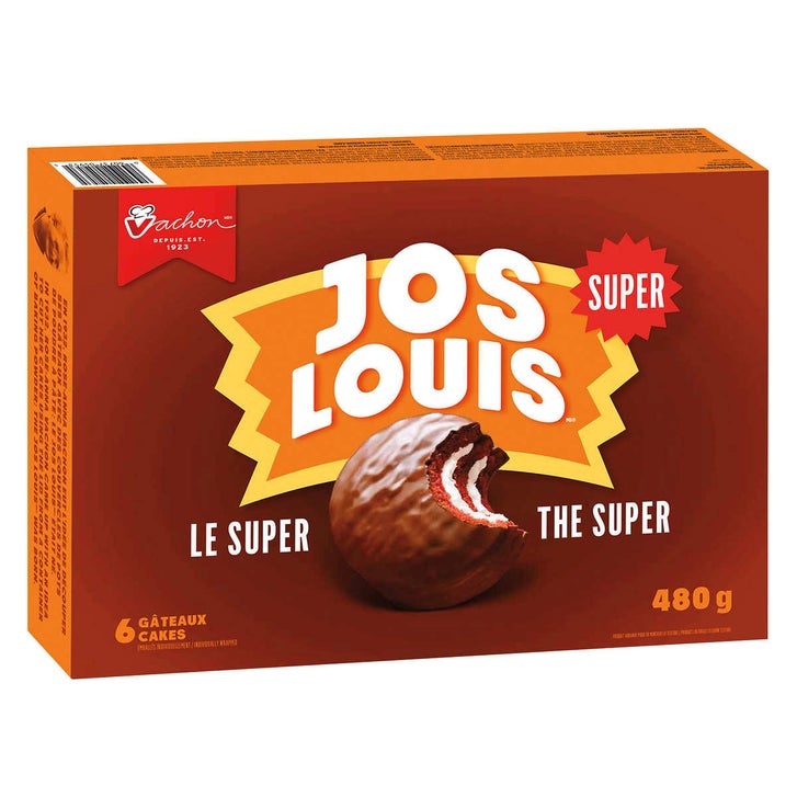 Vachon Super Jos Louis, 6 x 80 g