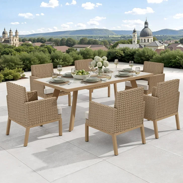 Niko Heritage 7-piece Patio Dining Set