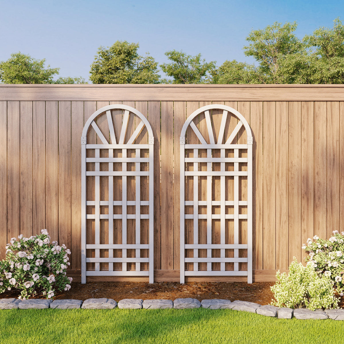 Vita - Classic Vinyl Trellis 2-Pack