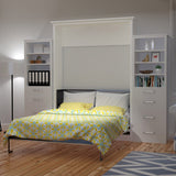 Bed & Room Porter Queen Wall Bed with 2 Side Towers