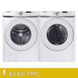 Samsung Laundry Bundle 5.2 cu ft. Front Load Washer and 7.5 cu ft. Electric Dryer