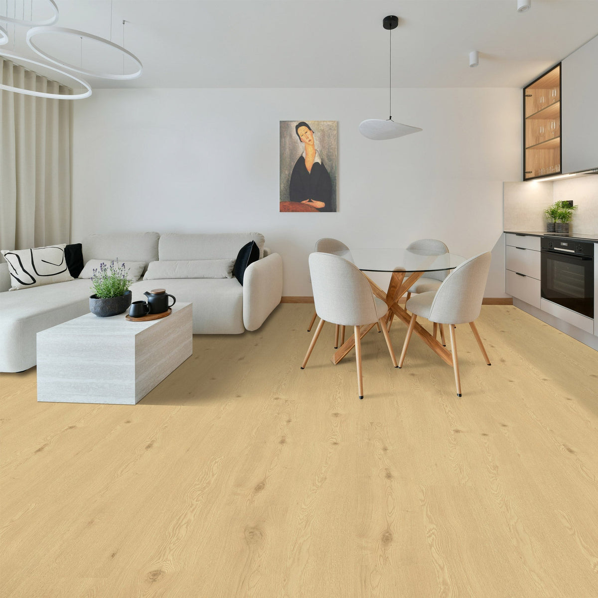SERENIA 18 cm (7.1 in.) Vinyl Plank Flooring.