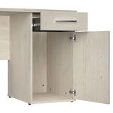 Bestar Orford L-Shaped Desk with Hutch