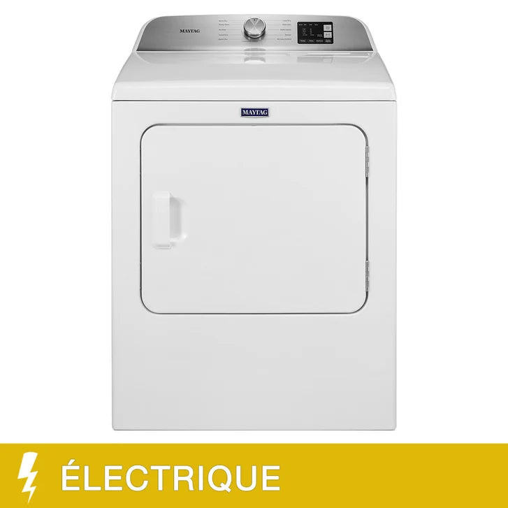 Maytag 7.0 cu ft. White Electric Dryer with Moisture Sensing