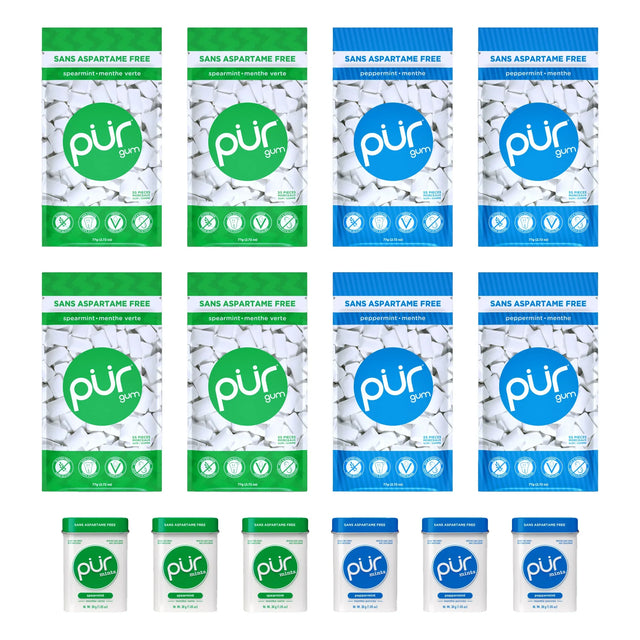 PUR Gum and Mints Variety Bundle D3