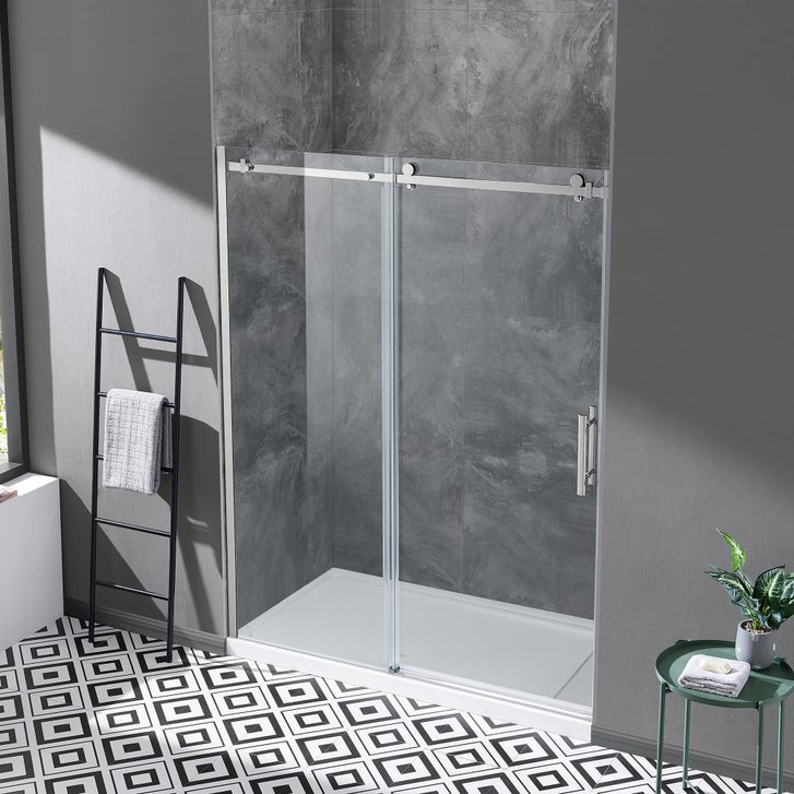 OVE Decors Kelsey 60 in. Sliding Glass Alcove Shower Door