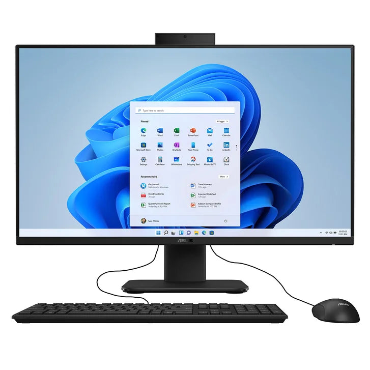 ASUS 27-in Copilot+ PC All-in-One Desktop, AMD Ryzen AI 5 330 – 16GB RAM, 512GB SSD