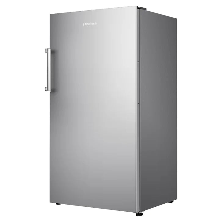 Hisense 17 cu ft. Stainless Steel Look Garage Ready Convertible Upright Fridge or Freezer with Reversible Door