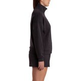 Lazypants Women's Full Zip Mock Neck Sweatshirt