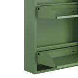 CEHA AYK 3-Door Metal Shoe Cabinet with Front Ventilation