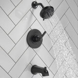Delta Becker Monitor 14 Series Single Handle Tub and Shower Faucet