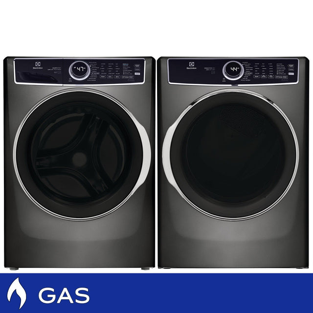 Electrolux 6 Series Laundry Bundle 5.2 cu ft. Front Load Washer and 8.0 cu ft. Gas Dryer V3