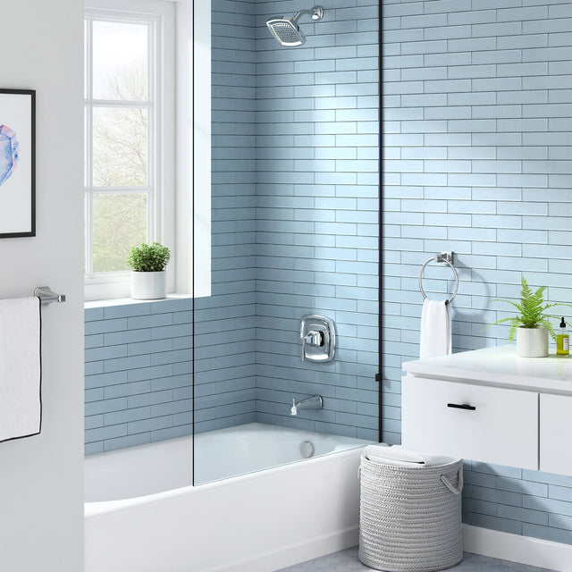 American Standard Westerly Single Handle Tub and Shower Faucet Q8