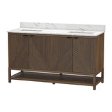 MagickWoods Santa Fe Jacobean Walnut Bathroom Vanity