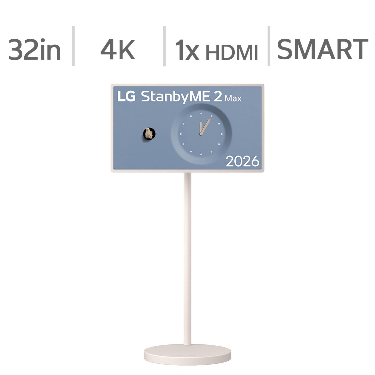 LG 32" Class - StandbyME 2 MAX - Portable 4K UHD Touchscreen TV