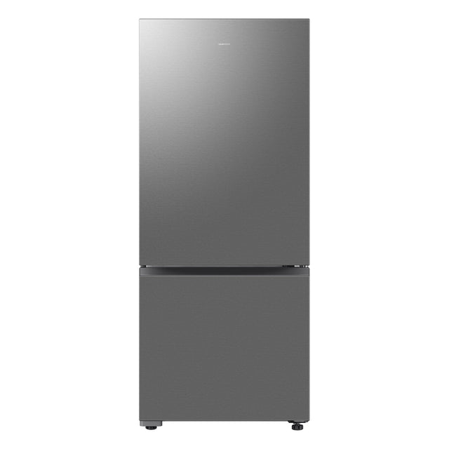 Samsung 28 in. 15 cu ft. Stainless Steel Counter Depth Bottom-Mount Refrigerator with Reversible Door J2