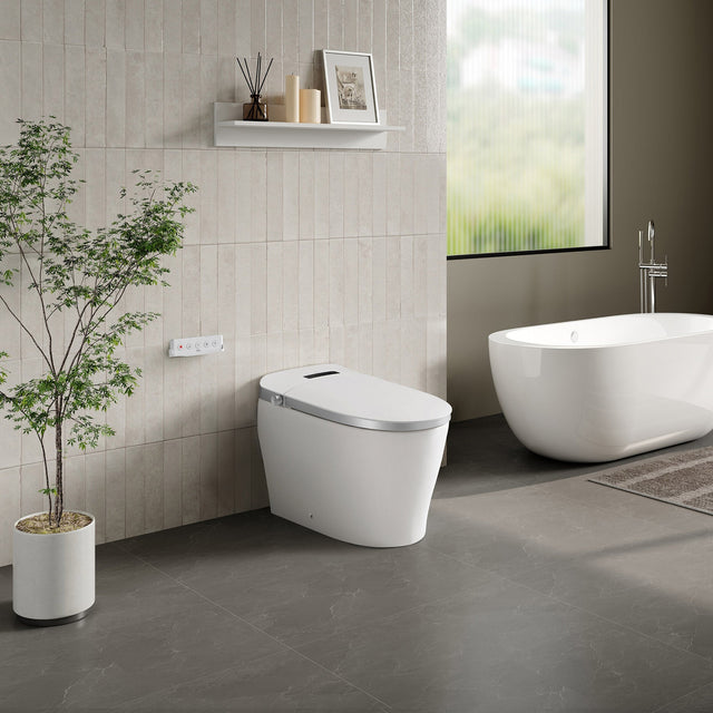 OVE Decors Monroe Smart Bidet Toilet with Built-in Tank U6
