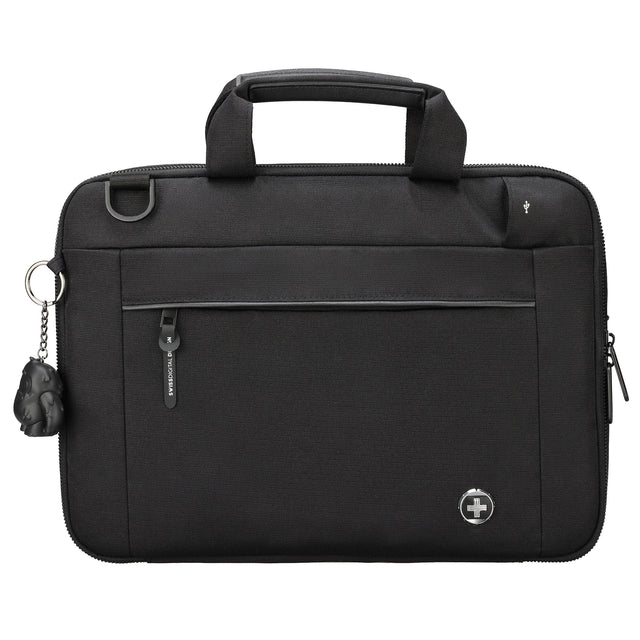 Swiss Digital Bolligen Black 16 in. Laptop Sleeve A0