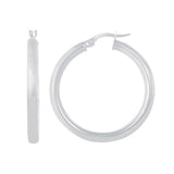 High Polish Hoop Earrings