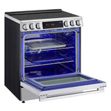 LG 30 in. 6.3 cu ft. Stainless Steel Slide-In Induction Range with ProBake Convection and Air Sous Vide