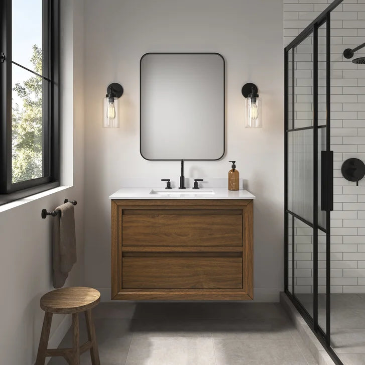 OVE Decors Tino Vanity in Pistachio Finish with Quartz Countertop