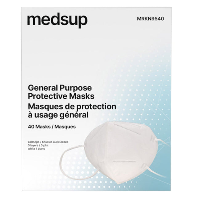 Medsup General Purpose Protective KN95 Masks 40 Masks E3