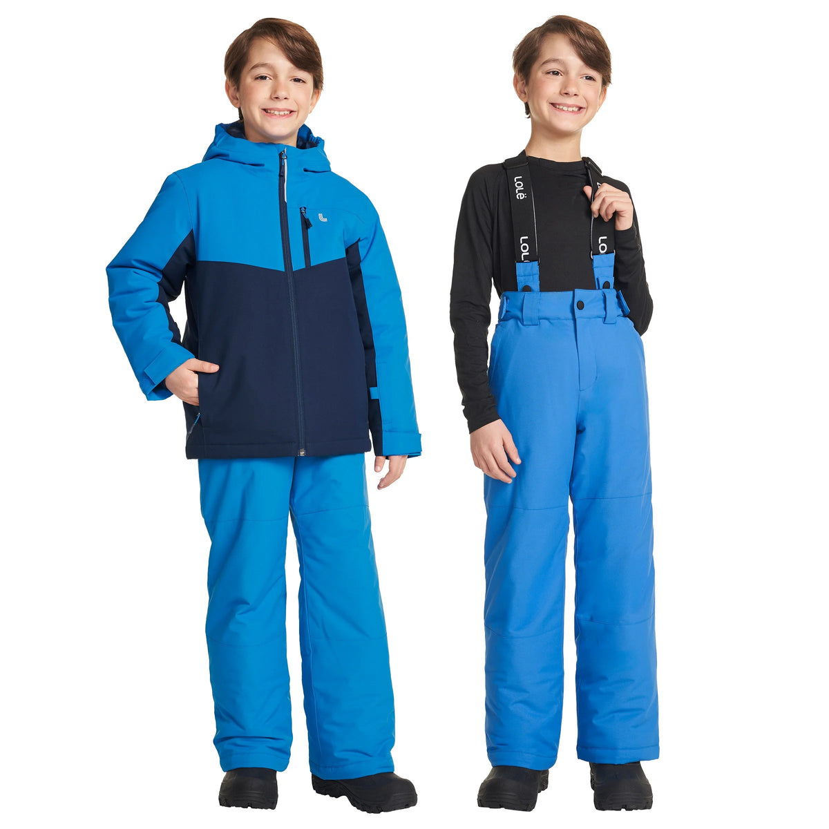 Lolë Boys' and Girls' 2-Piece Winter Snowsuit – Water-Repellent & Wind-Resistant