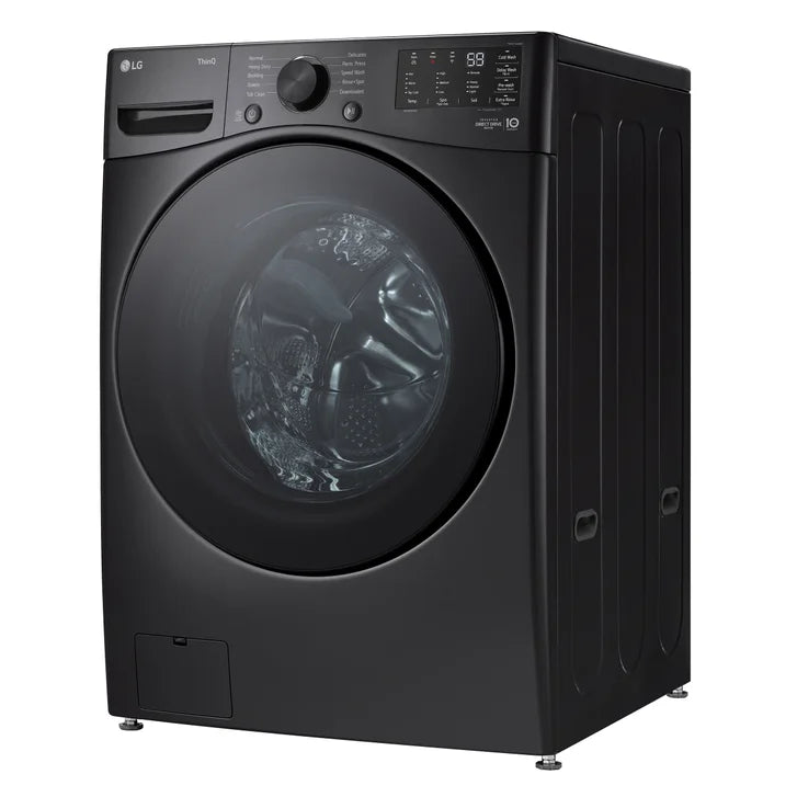 LG 5.2 cu ft. Midnight Black Smart Front Load Washer with AI Direct Drive
