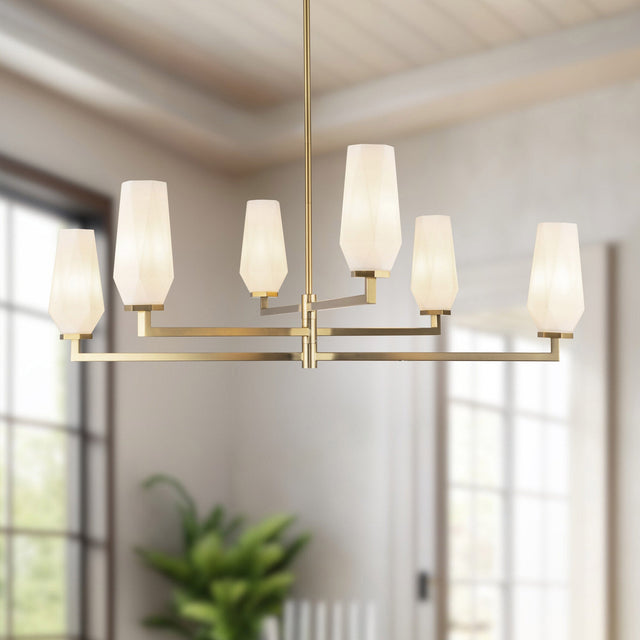 Light & Modern Rika 35 in. Chandelier F4