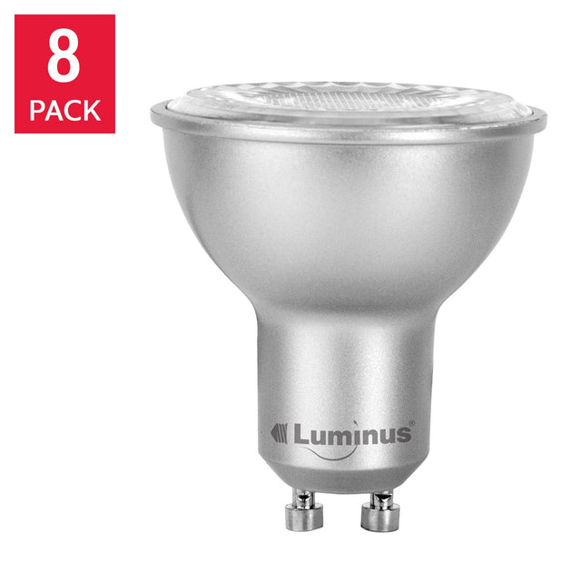Luminus LED Elite 7W GU10 500 lumens Dimmable, 8-pack W2