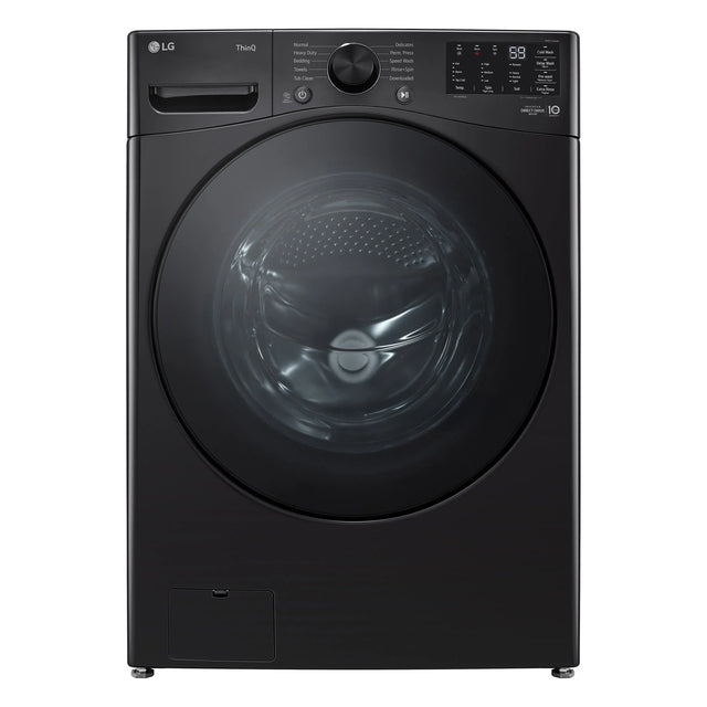 LG 5.2 cu ft. Midnight Black Smart Front Load Washer with AI Direct Drive X2