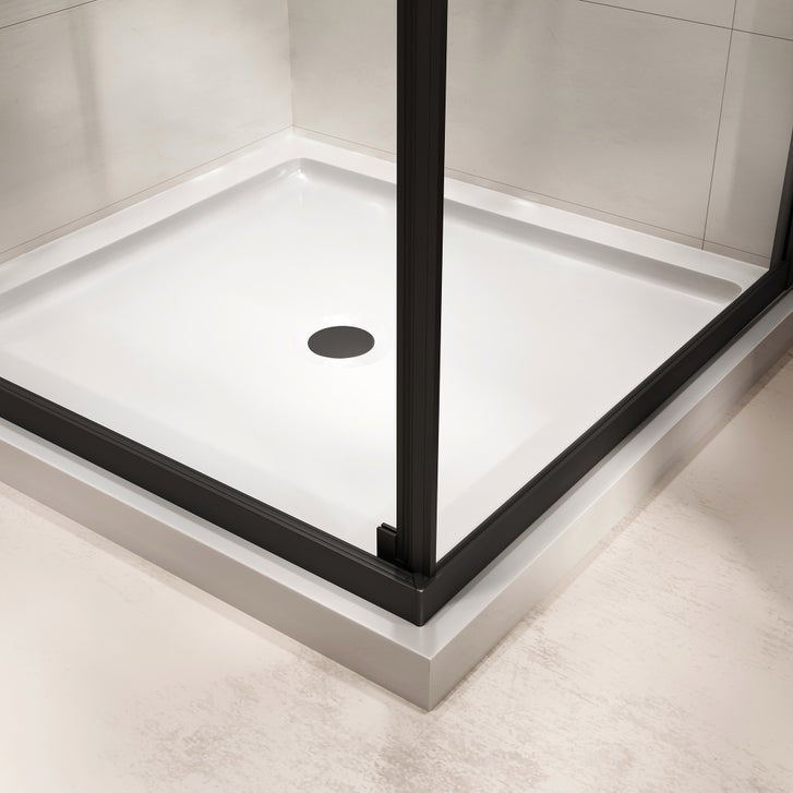 OVE Decors Lunel 36 in. × 36 in. Corner Shower Enclosure with Base