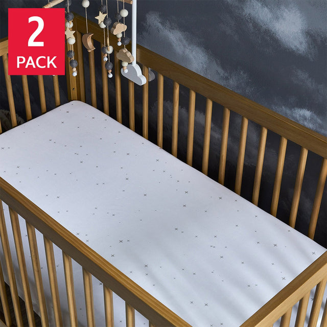 Hush Little Baby Soothing Crib Sheet, 2-piece U2