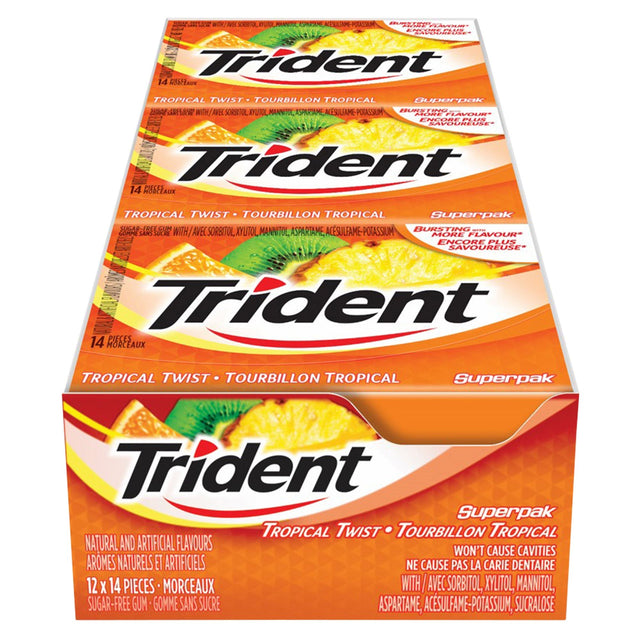 Trident Tropical Twist, 12 × 14 pieces N9