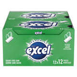 Excel Sugar-free Spearmint Gum, 12 × 12 pieces