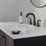 Delta Lampard Two Handle Pull-down Bathroom Faucet