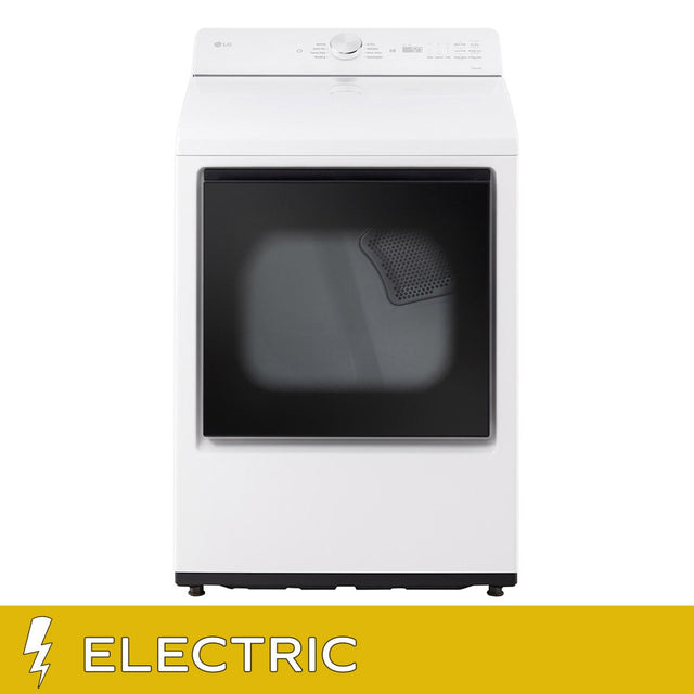 LG 7.3 cu. ft. Electric Dryer with Built-in AI Technology L9