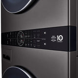 LG WashTower Single Unit Front Load 5.8 cu. ft. Washer And 7.8 cu. ft. Dryer with AI Advanced Washing