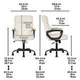 True Innovations Mid-Back Manager Office Chair