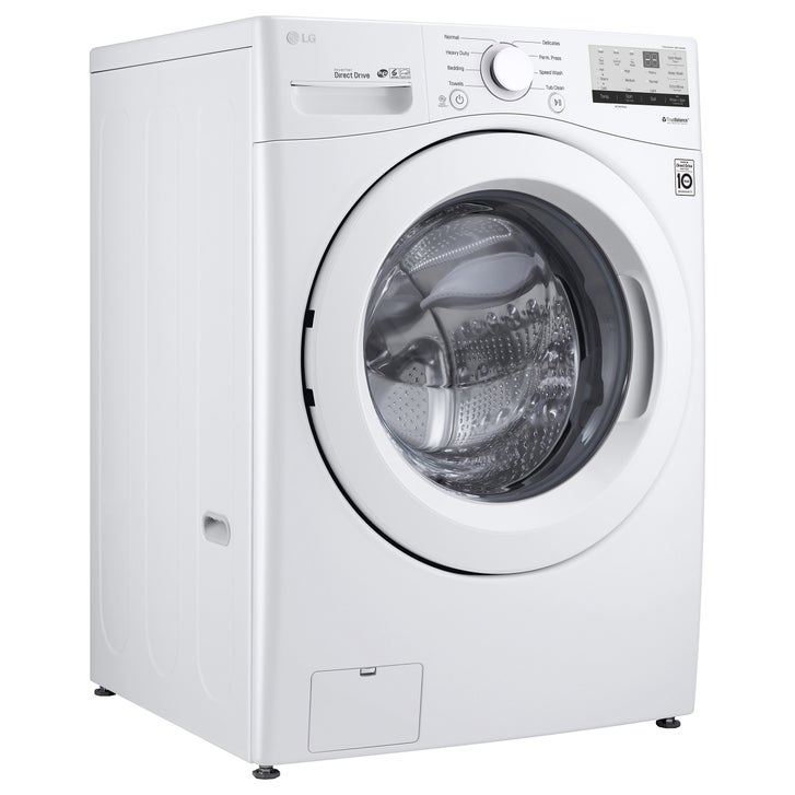 LG 5.2 cu ft. White Front Load Washer with Cold Wash Technology