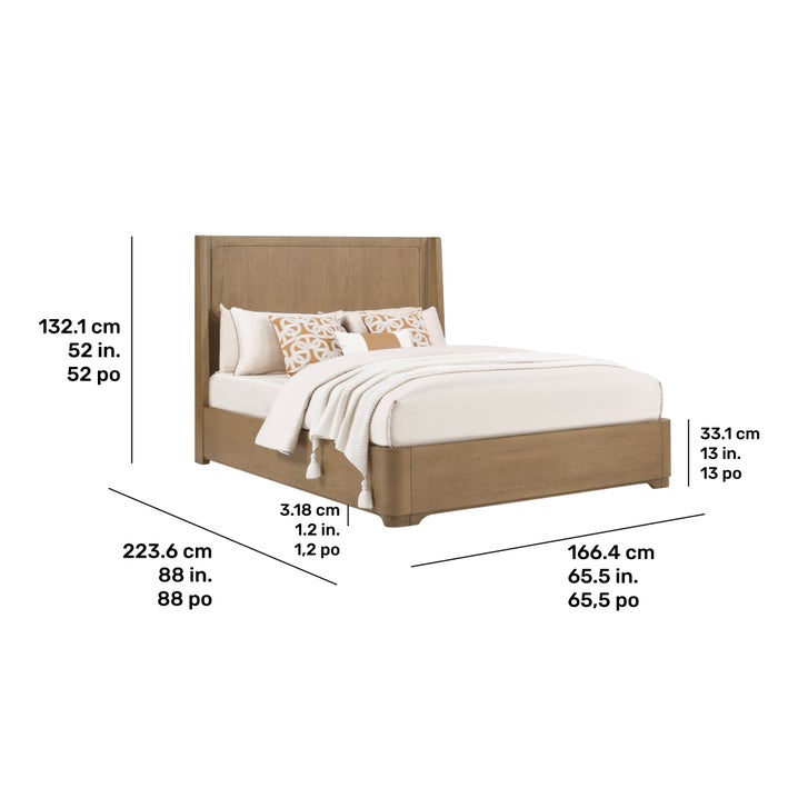 Flexsteel Noren Platform Bed