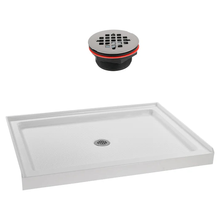 Streamline Acrylic Alcove Shower Base