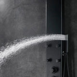 Akuaplus Amelia Pressure Balance Shower Panel with 8 Body Jets