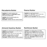 Nuts to You Nut Butter Spread Variety Pack, 4-pack