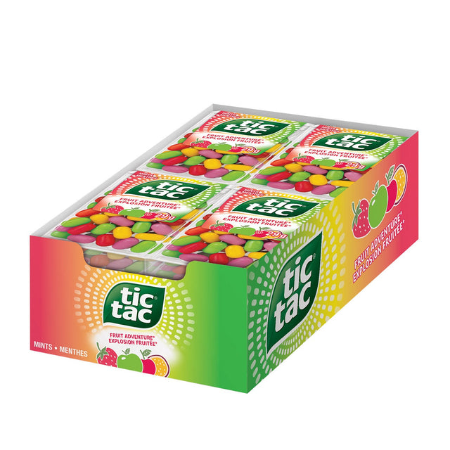 Tic Tac Fruit Adventure, 12 × 29 g Y2
