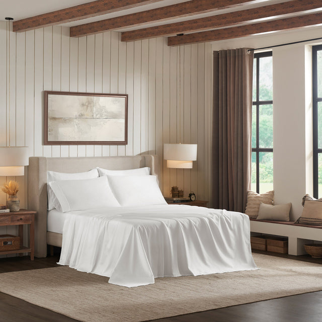 River Park Estate Luxury Egyptian Cotton Sateen 500 Thread Count Sheet Set W8