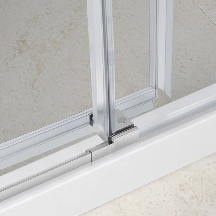 OVE Decors Dayton Frameless Glass Alcove Shower Door